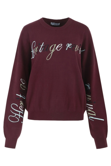 Fluresk 25nvf01 versline knit sweater
